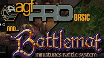 Axis Game Factory&#039;s AGFPRO + Battlemat (4 for 4 users)