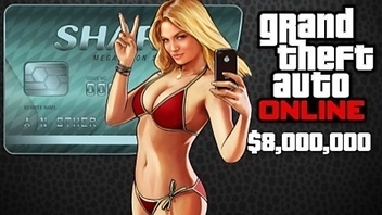 Grand Theft Auto V &amp; Megalodon Shark Cash Card
