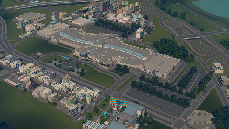 Cities: Skylines - Content Creator Pack: Shopping Malls Screenshot 3