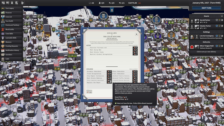 City of Gangsters: Shadow Government Screenshot 2