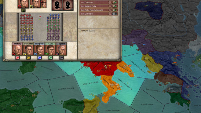 Europa Universalis: Rome - Gold Edition Screenshot 1