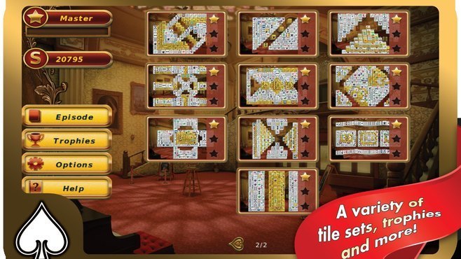 Hoyle Illusions Mahjongg Screenshot 1
