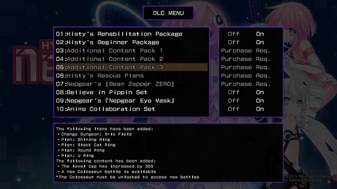 Hyperdimension Neptunia Re;Birth2 Additional Content Pack 3 Screenshot 1