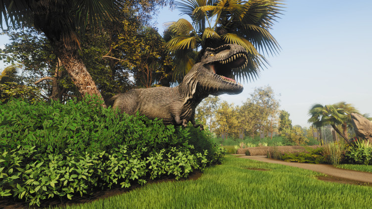 Lawn Mowing Simulator - Dino Safari Screenshot 3
