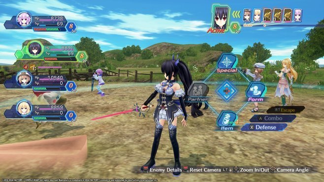 Megadimension Neptunia VIIR - 4 Goddesses Online Novice Class Weapon Set Screenshot 5