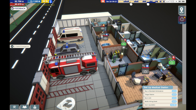 Rescue HQ - The Tycoon Screenshot 12