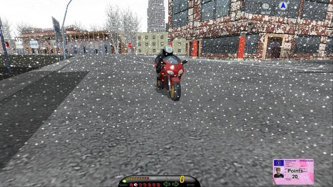 Safety Driving Simulator: Motorbike Screenshot 5