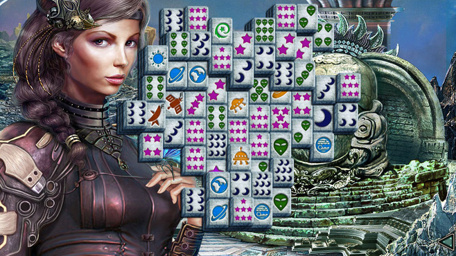 Space Mahjong Screenshot 1
