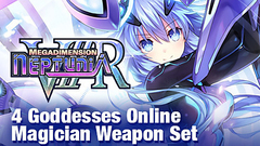 Megadimension Neptunia VIIR - 4 Goddesses Online Magician Weapon Set