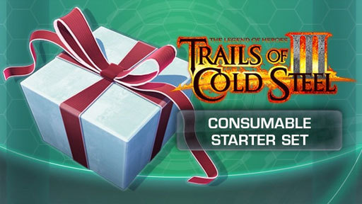 The Legend of Heroes: Trials of Cold Steel III - Consumable Starter Set