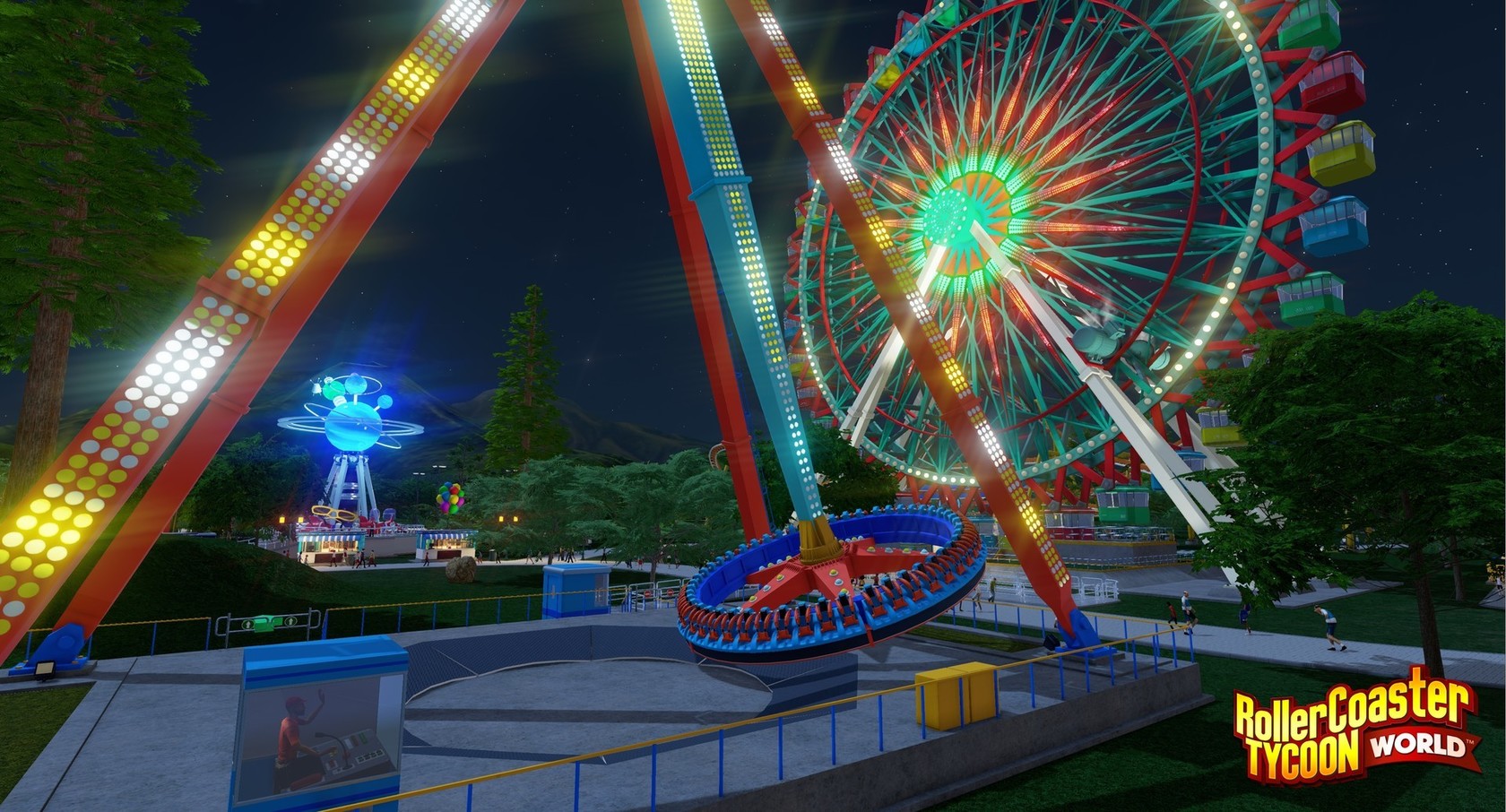 RollerCoaster Tycoon VS Theme Park World – The Dopefish