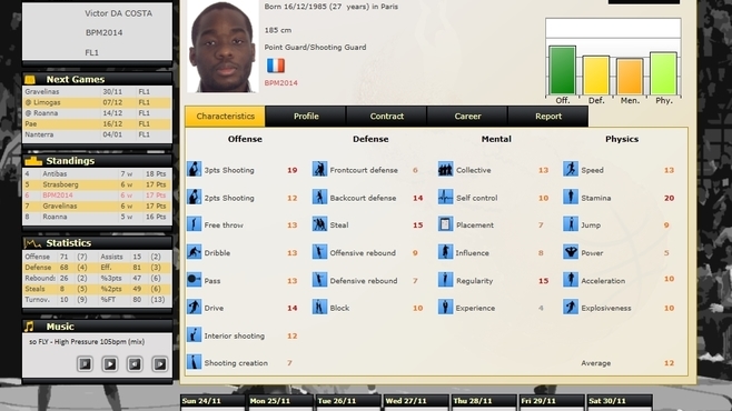 Basketball Pro Management 2014 Screenshot 3