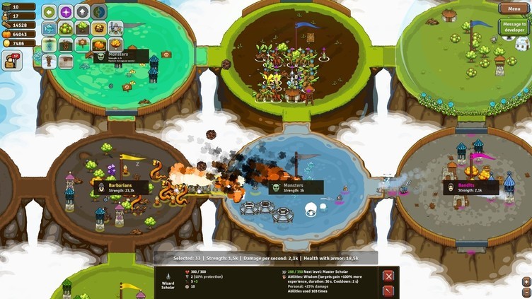 Circle Empires Rivals: Forces of Nature Screenshot 2