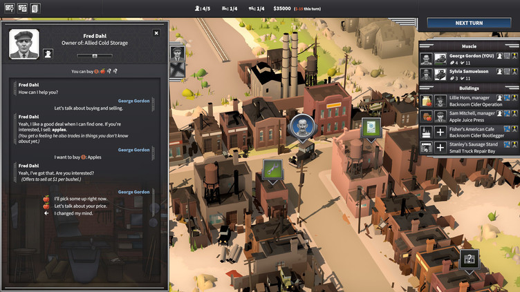 City of Gangsters - Deluxe Edition Screenshot 2