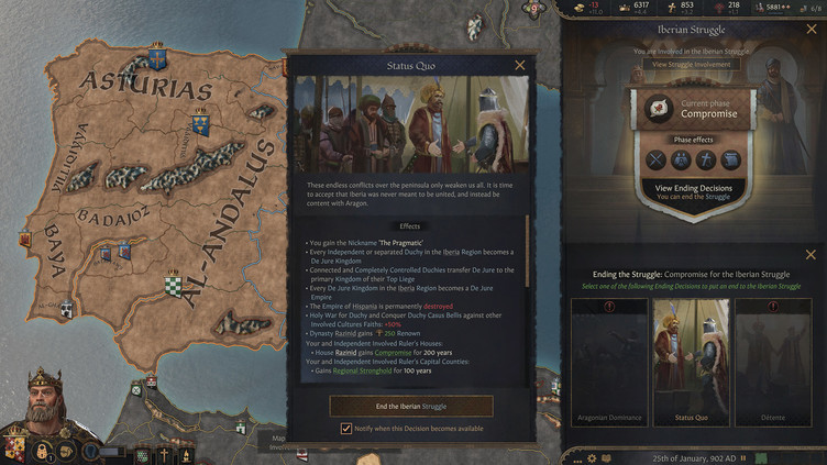 Crusader Kings III: Fate of Iberia Screenshot 3