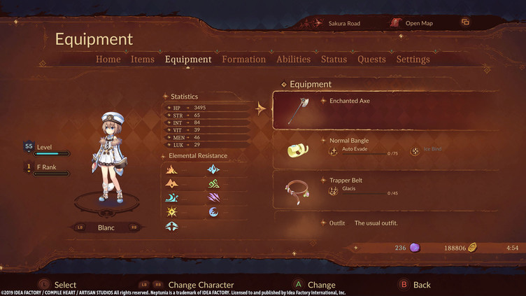 Super Neptunia RPG - Enchanted Weapon Set Screenshot 2