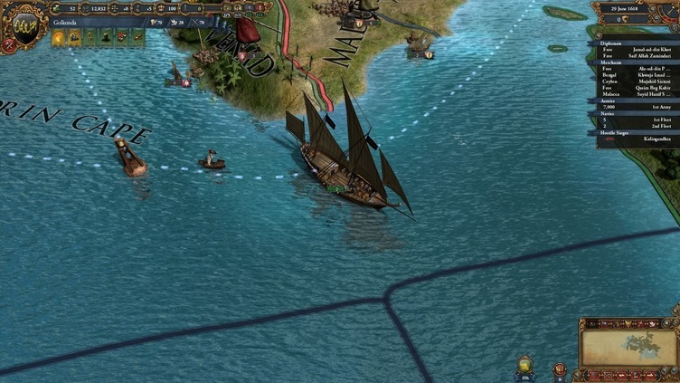 Europa Universalis IV: Indian Ships Unit Pack Screenshot 10