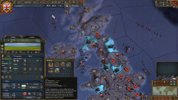 Europa Universalis IV: Rule Britannia Immersion Pack Screenshot 4