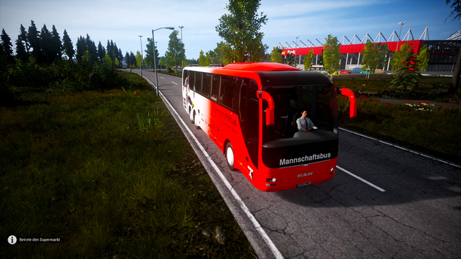 Fernbus Simulator - Football Team Bus Screenshot 6