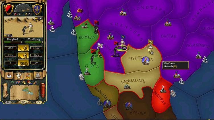 For The Glory: A Europa Universalis Game Screenshot 1