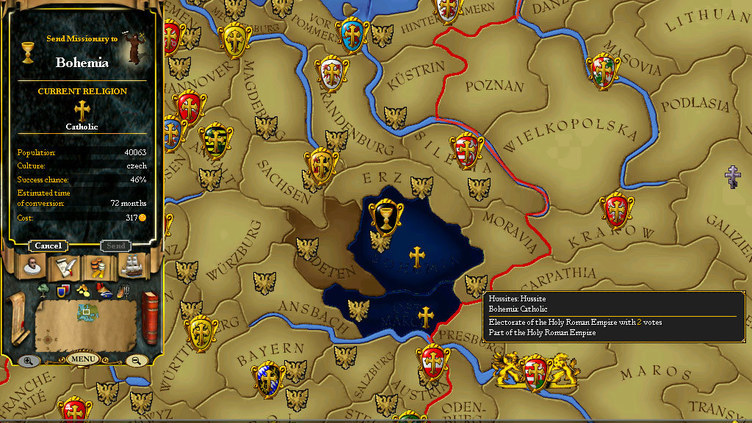 For The Glory: A Europa Universalis Game Screenshot 10
