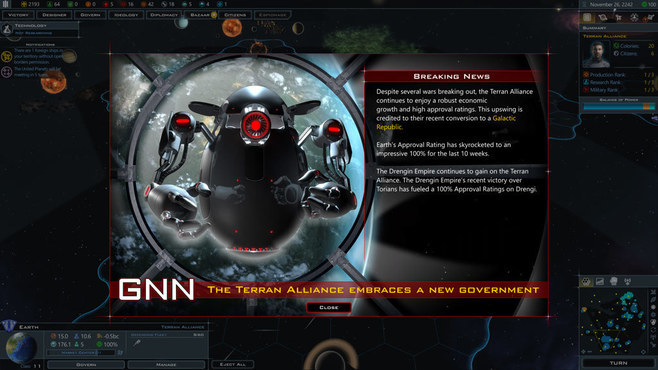 Galactic Civilizations III: Intrigue Expansion Screenshot 1