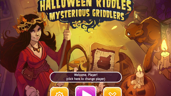 Halloween Riddles Mysterious Griddlers Screenshot 1