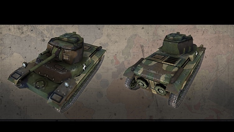 Hearts of Iron III: Axis Minors Vehicle Pack Screenshot 2