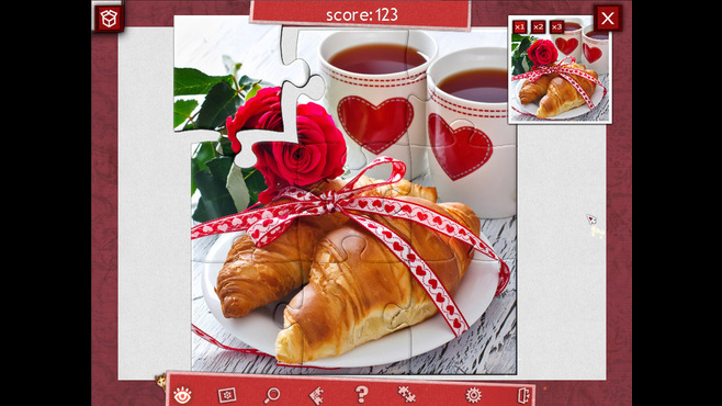 Holiday Jigsaw Valentine's Day Screenshot 3