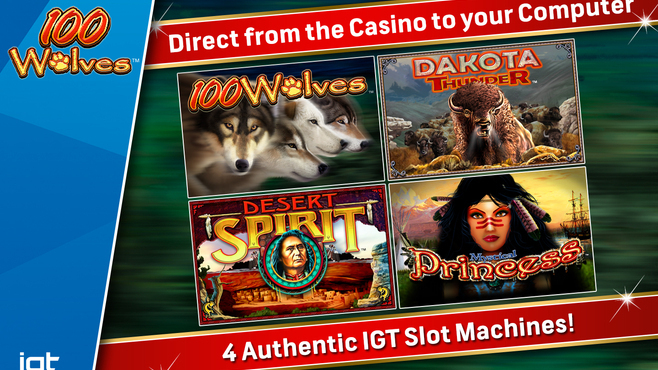 IGT Slots 100 Wolves Screenshot 2