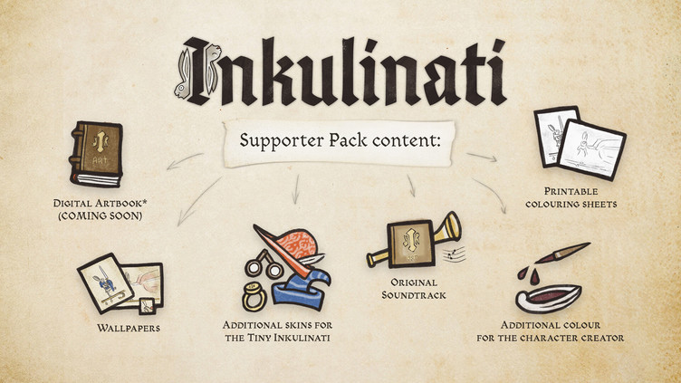 Inkulinati - Supporter Pack Screenshot 2