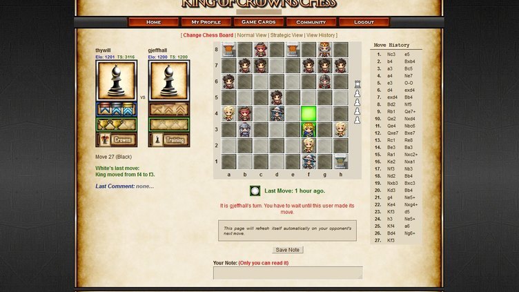 King of Crowns Chess Online Screenshot 8
