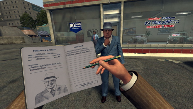 L.A. Noire: The VR Case Files Screenshot 5