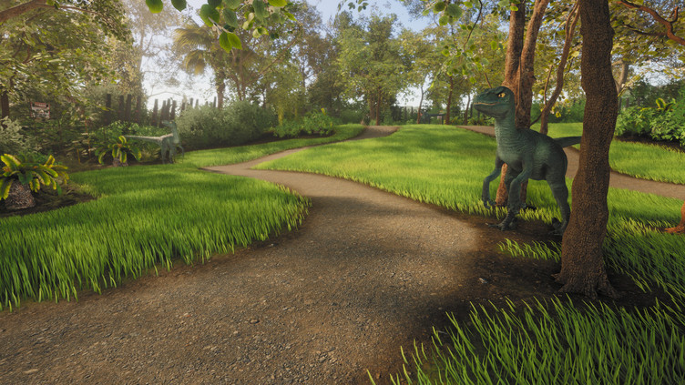 Lawn Mowing Simulator - Dino Safari Screenshot 4