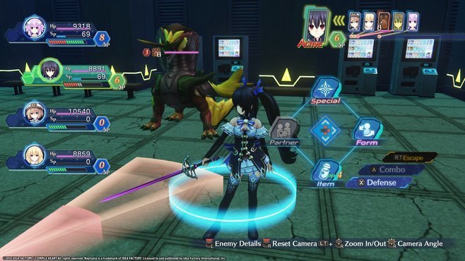 Megadimension Neptunia VIIR - 4 Goddesses Online Adventurer Class Weapon Set Screenshot 3