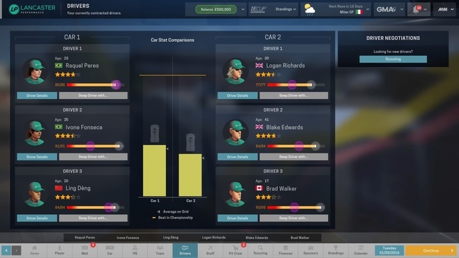 Motorsport Manager - Endurance Series Screenshot 1