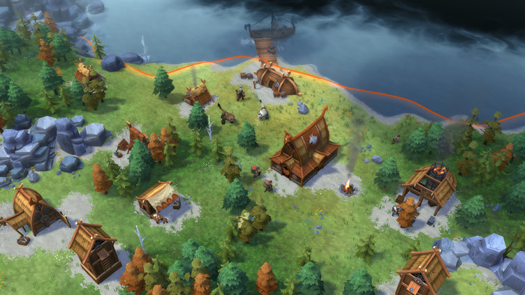 Northgard - Brundr & Kaelinn, Clan of the Lynx Screenshot 2