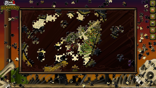 Pixel Puzzles 2: RADical ROACH Screenshot 1
