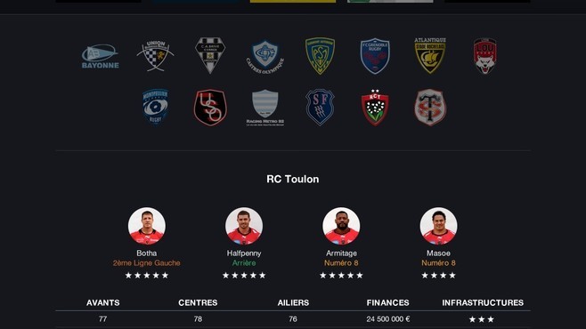 Pro Rugby Manager 2015 Screenshot 25