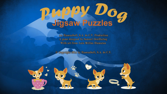 Puppy Dog: Jigsaw Puzzles Screenshot 1