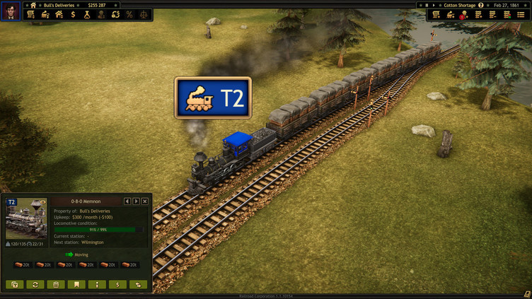 Railroad Corporation - Civil War Screenshot 1