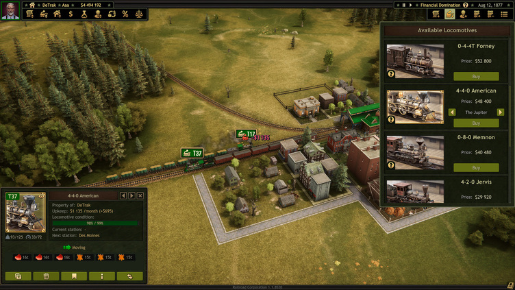 Railroad Corporation Deluxe DLC Screenshot 1