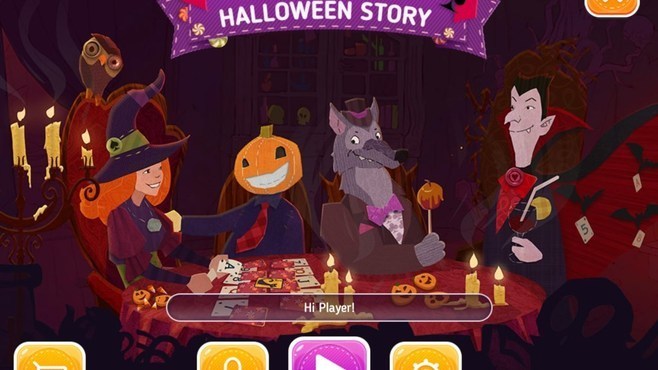 Solitaire Halloween Story Screenshot 1