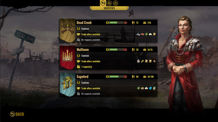 Surviving the Aftermath: New Alliances Screenshot 1