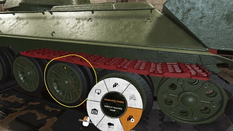 Tank Mechanic Simulator VR Screenshot 1