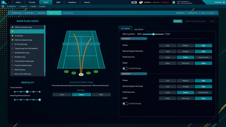 Tennis Manager 2021 Screenshot 3