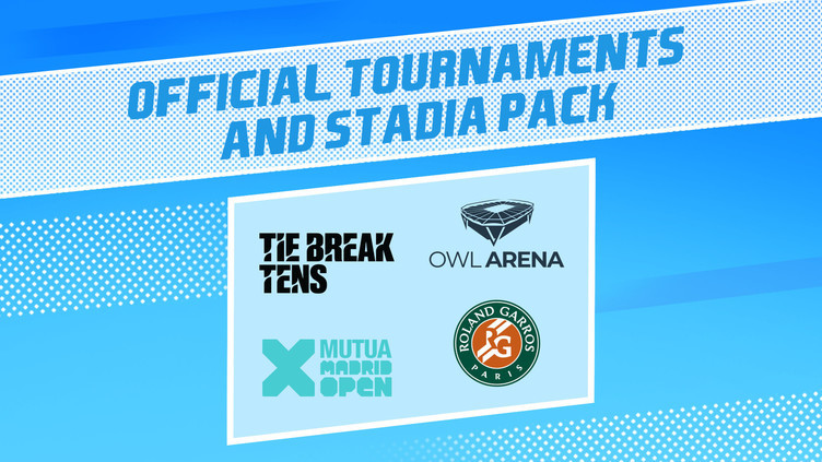 Tennis World Tour 2 Official Tournaments and Stadia Pack Screenshot 1