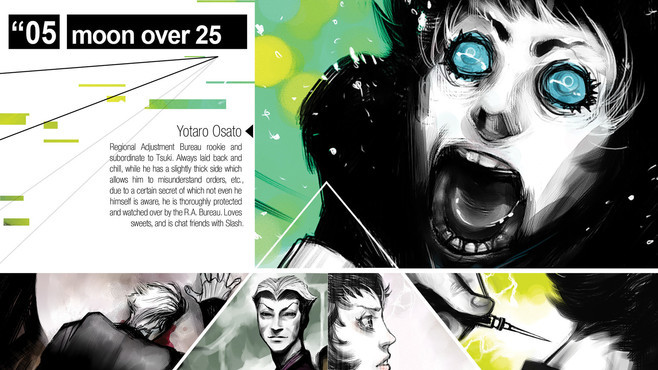 The 25th Ward: The Silver Case - Digital Art Book Screenshot 5