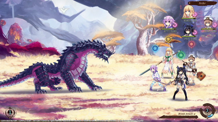 Super Neptunia RPG - Traditional Series Equipment Set Screenshot 4