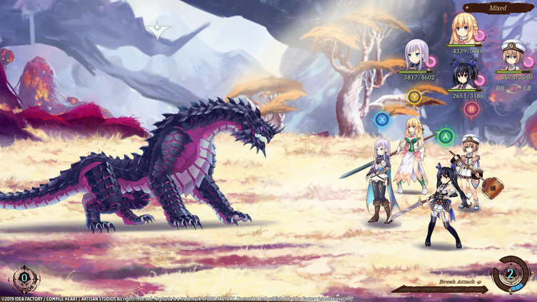 Super Neptunia RPG - Traditional Series Equipment Set Screenshot 5